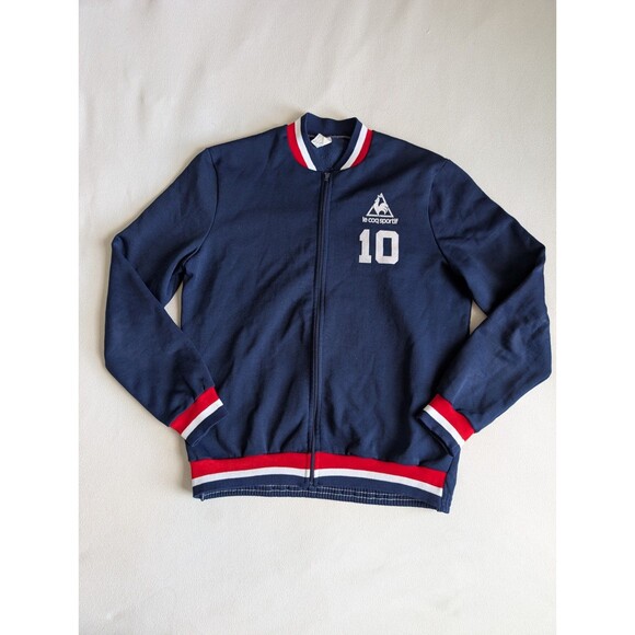 Le Coq Sportif Men's France National Platini #10 Jacket Soccer Football Size S? - Picture 1 of 10